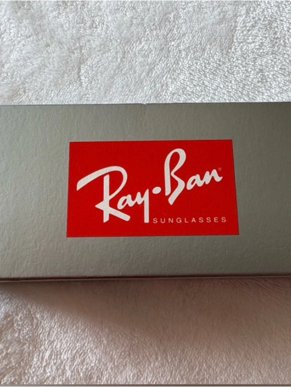 Ray-Ban Gold Frame Sunglasses with Green Lenses